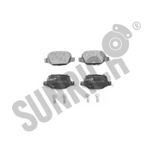 KLOCKI HAMULCOWE SUNRICH TYŁ SR0506.01-1396