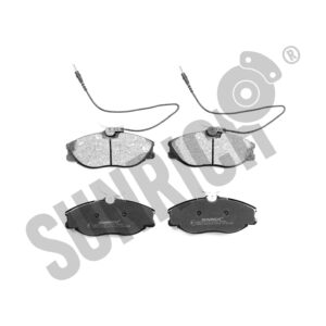 KLOCKI HAMULCOWE SUNRICH PRZÓD SR0015.02-1423