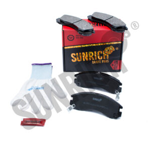 KLOCKI HAMULCOWE SUNRICH PRZÓD SR0171.01-1126