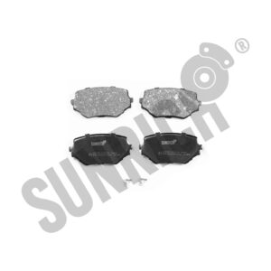 KLOCKI HAMULCOWE SUNRICH PRZÓD SR0189.01-3132