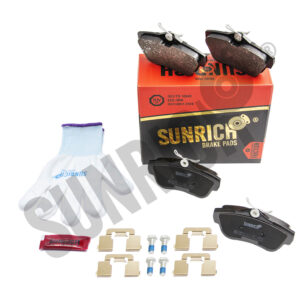 KLOCKI HAMULCOWE SUNRICH TYŁ SR0407.01-1740