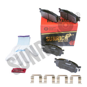 KLOCKI HAMULCOWE SUNRICH PRZÓD SR0419.01-3420