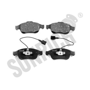 KLOCKI HAMULCOWE SUNRICH PRZÓD SR0430.05-1873