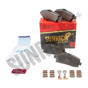 KLOCKI HAMULCOWE SUNRICH PRZÓD SR0495.01-1570