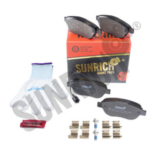 KLOCKI HAMULCOWE SUNRICH PRZÓD SR0497.02-1483/1655