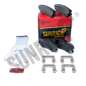 KLOCKI HAMULCOWE SUNRICH PRZÓD SR0505.01-1782