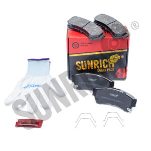 KLOCKI HAMULCOWE SUNRICH PRZÓD SR0574.01-3501