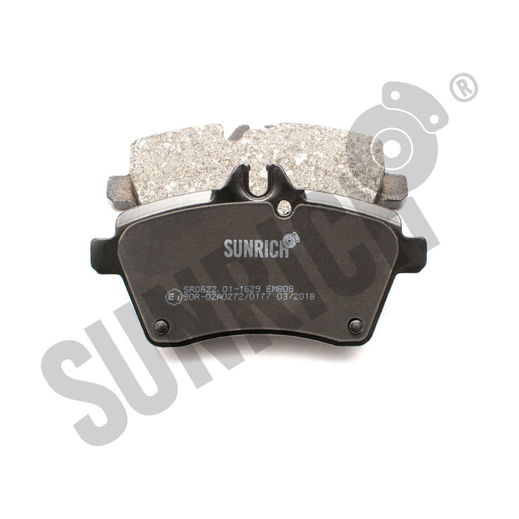 KLOCKI HAMULCOWE SUNRICH PRZÓD SR0622.01-1629