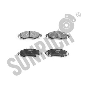 KLOCKI HAMULCOWE SUNRICH PRZÓD SR0625.01-1420