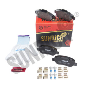 KLOCKI HAMULCOWE SUNRICH PRZÓD SR0627.02-1589