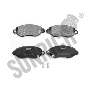 KLOCKI HAMULCOWE SUNRICH PRZÓD SR0647.02-1424