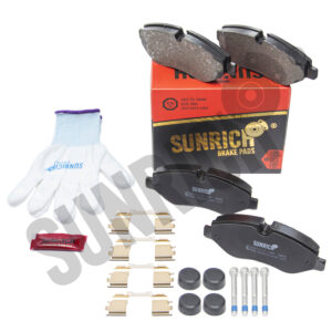 KLOCKI HAMULCOWE SUNRICH PRZÓD SR0712.01-1698