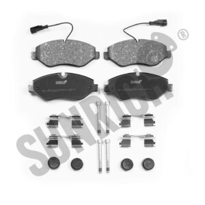 KLOCKI HAMULCOWE SUNRICH PRZÓD SR0712.02-3439