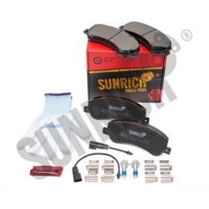 KLOCKI HAMULCOWE SUNRICH PRZÓD SR0720.01-1724