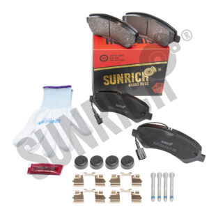 KLOCKI HAMULCOWE SUNRICH PRZÓD SR0766.03-1982