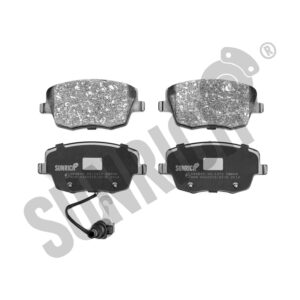 KLOCKI HAMULCOWE SUNRICH SR0843.03-1472